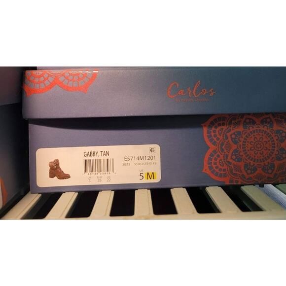 Carlos by Carlos Santana Women's Gabby Ankle Boot Size 5 Womens Military style - Picture 4 of 4